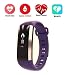 Produktbild ROGUCI Aktivitätstracker mit Pulsmesser Bluetooth Fitness Armband Activität Tracker Smart Armband mit Schrittzähler / Schlafanalyse / Kalorienzähler / SMS Vibration Fitness Tracker für Android und IOS