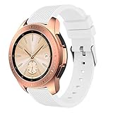 kompatibel Samsung Galaxy Watch 42mm Armbänd, 20mm Weiches Silikonarmband Sport Ersatzband Bracelet Zubehör für Samsung Gear S2 Classic SM-R732 & SM-R735 / Gear Sport SM-R600 Smart Watch