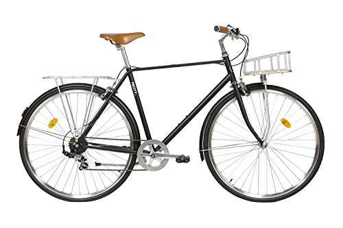 FabricBike Classic- Vélo de Ville (M-53cm, Classic Matte Black Deluxe)