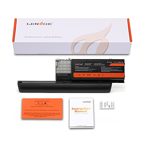 LENOGE Hochleistung Li-ion Akku Ersatz Laptop Batterie Für Dell Latitude D620, D630, D630 ATG, D630 UMA, D630c, M2300, 310-9080, 312-0383, 312-0386, 312-0653, 451-10298, 451-10422, TC030 11.1V 7800mAh - 8
