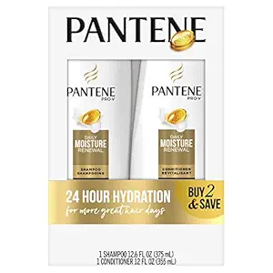 Pantene Pro V Daily Moisture Renewal Shampoo (12.6 Oz) + Conditioner (12 Oz)