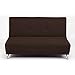 Chocolate Brown 2 Seater Convertible Clic Clac Childrens Sofa Bed
