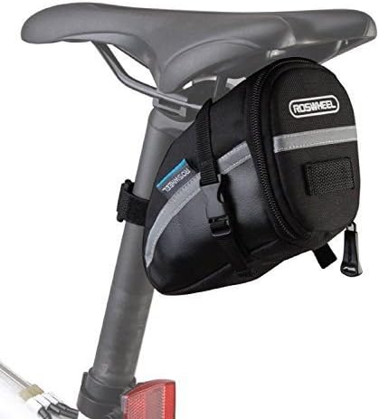 Seat Pack - Bicycle Store Mountain Road MTB Bicycle Bike Cycling PU Saddle Bag,Bicycle Repair Tools Pocket Pack, Bicycle bag, black