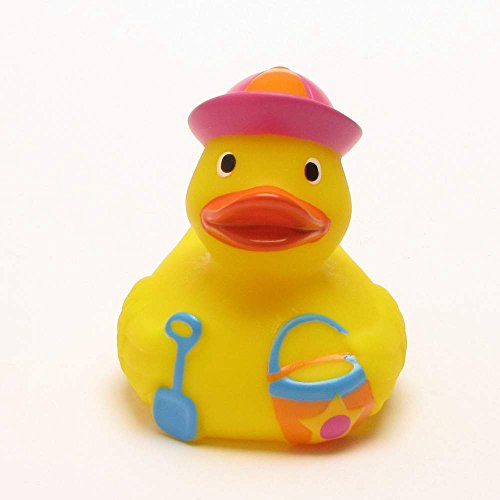 DUCKSHOP | Badeente Sandkasten | Quietscheente | L: 7,5 cm - 2