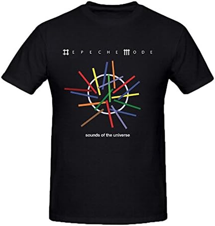 Depeche Mode Sounds Of Universe Black Tee Shirts For Men
