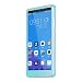Produktbild Oats® Huawei Honor 7 Schutzhülle mit stylischer Aluminium Vorder und Rückseite Sichtfenster Anrufe schnell Annehmen Hülle Hard Cover Flip Back Case Tasche - von OKCS® in Blau