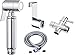 Produktbild BbfStyle - Eleganz, Design und Qualität - handbrause für bidet und toiletts mit 3-Wege-Ventil - Handbrause Dusche bidet sprayer set für persönliche Hygiene - Chrom Finish - Tahret Taharat.