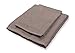 Produktbild Badehandtücher aus Baumwolle 350 Gr. Verschiedene Farben und Größen Telo 90x140 Taupe