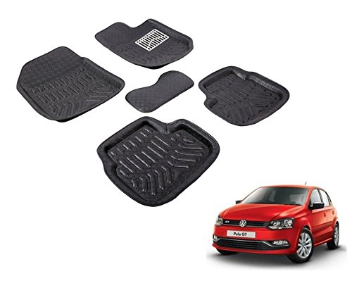 Auto Hub Premium 3D Car Mats For Volkswagen Polo GT - Black RS.899 (33.00% Off) - Amazon