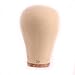 Price comparison product image 22" Cork Canvas Head Wig display Mannequin Head Wig Making Head With Mount Hole EFBT01