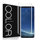 [Perfectamente Adaptado]: Diseñado especialmente para proporcionar una gran protección a Samsung Galaxy S8. Le aconsejamos que lea cuidadosamente nuestras instrucciones de instalación y el vídeo de instalación en español antes de instalarlo. Atención: No instale este protector en una pantalla rota y considere cuidadosamente antes de comprarlo.