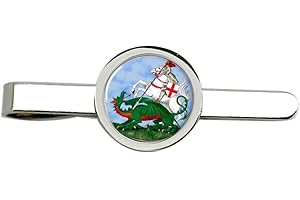GIFTSHOP UK St. George and the Dragon Tie Clip
