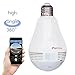 ProElite F12 Hidden Spy Bulb Shape Fisheye 360° Panoramic Wireless WIFI [Watch Live] 1.3 Mp 960P HD IP CCTV Security Camera With SD Card Slot RS.2999.00
