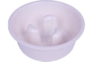 SUPERDESIGN Super Design Elevated Dog Bowl Raised Dog Feeder for Food and Water, Non Spill Edges & Non Skid Sturdy Melamine Stand, Reduce Neck Stress, Less Regurgitating Vomiting Insert Slow Feeder