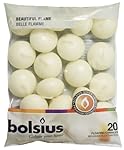 Bolsius 103632053705 Floating Candle, Paraffin Wax, Ivory