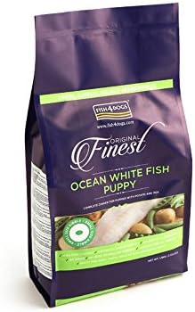 Fish4Dogs Finest Puppy Complete Small to White Fish oceanico – Food, CROCCHETTE Small for Puppy Dog