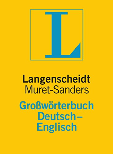 Preisvergleich Produktbild Langenscheidt Muret-Sanders Großwörterbuch: Englisch-Deutsch / Deutsch-Englisch (Langenscheidt Großwörterbücher)