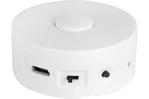 TalkJoy Röstmodul för nallebjörnar, röstinspelare med 195 sekunder inspelningstid, USB-uppladdning, talande gör-det-själv-modul för barn, seniorer, mjuka leksaker och dockor