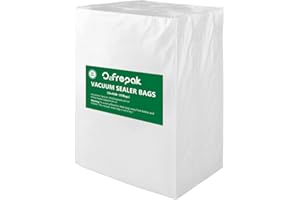 ‎O2FREPAK O2frepak 200 Beutel 28x40cm Vakuumier Beutel Vakuumbeutel für Lebensmittel,BPA-Frei,für Folienschweißgeräte Ggeeignet