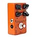 fitTek® Caline CP-18 Overdrive Pre-Amp Pedal für E-Gitarre Elektro Effektgerät Stereo Orange