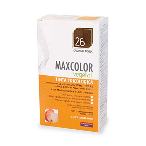 Tinta Maxcolor Vegetal castano avana n° 26