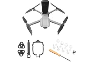 Hensych 1 zestaw adapter złącza kamery zestaw montażowy do dronów Mavic Air 2, panoramiczny i sportowy aparat stały uchwyt uchwyt do Insta360 ONE X dla GoPro Hero 7/8