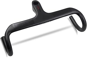 Alfa Pasca cintre velo route 1-1/8'' guidon velo route carbone les cintres velo route 400 * 100mm guidons intégré carbonne vélo
