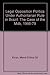 Produktbild Legal Opposition Politics Under Authoritarian Rule in Brazil: The Case of the Mdb, 1966-79
