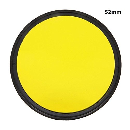 52  mm complet Jaune Couleurs compl  te sp  cial objectif filtre protecteur pour Canon Nikon Sony Digital Camera objectif de 52  mm