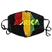 Produktbild WBinHua Masken, Masken für Erwachsene, Mask Face, Mouth Mask, Breathable Mask Anti Dust, Africa Rasta Anti Dust Face Mouth Cover Mask Activated Carbon Breath Healthy Safety Warm Windproof Mask