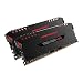 Produktbild Corsair CMU32GX4M2C3000C15R Vengeance LED Enthusiast - Rot Beleuchtung Speicherkit (32GB (2x16GB) DDR4 3000MHz C15 XMP 2.0) schwarz