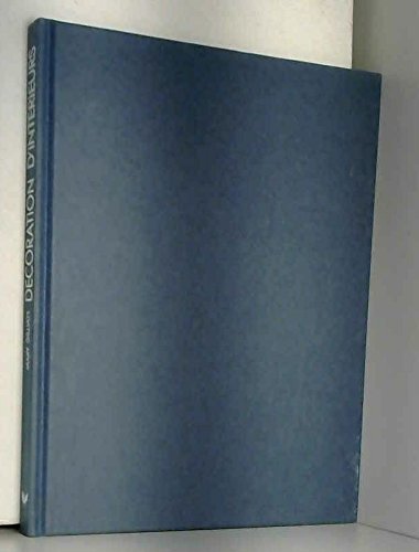 couverture de : D&eacute;coration d'int&eacute;rieurs