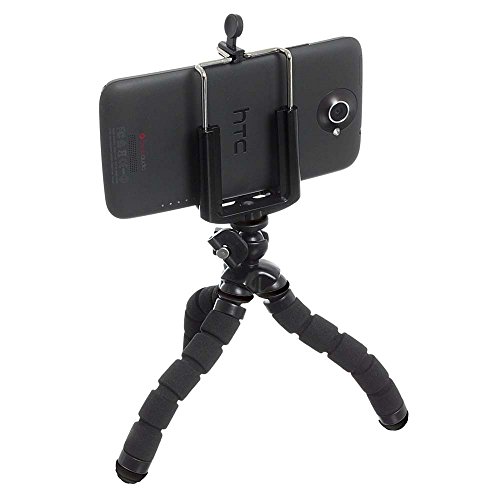 KitVision KVDVH90 - Trípode para Smartphones (con Soporte, 5.5-8.5 cm), Color Negro