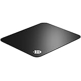 SteelSeries QcK Hard Mouse pad da gioco, Rugosità superficiale migliorata, Ottimizzato per sensori di gioco, Resistente strut