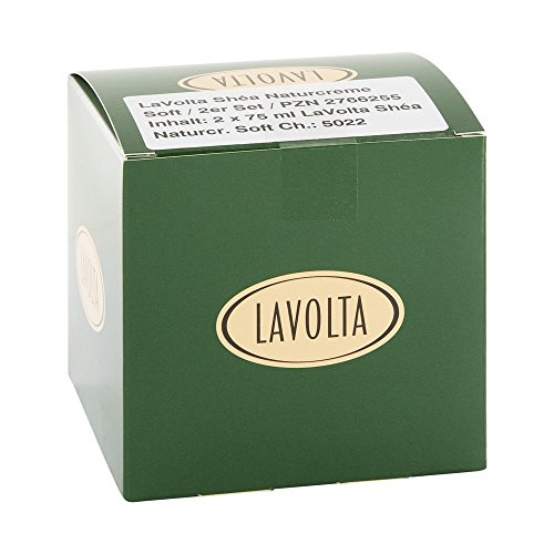 Lavolta Shea Naturcreme soft, 2X75 g