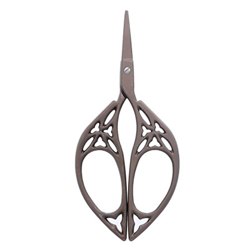 Souarts 1 Vintage Titanium Schere Deko Scrapbooking Basteln Kunsthandwerk
