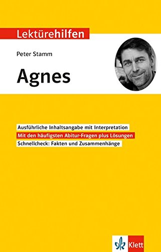 Klett Lektürehilfen Peter Stamm, Agnes: Interptretationshilfe für Oberstufe und Abitur