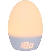 Tommee Tippee GroEgg2, Toddler Nightlight, LED Colour-Changing with Digital Room Temperature Display for Safer Sleep, Adjusta