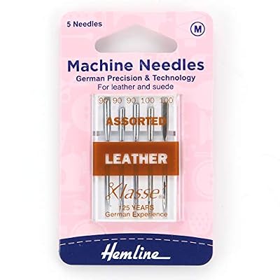 Hemline - Hemline - Aiguilles pour machine à coudre - Assortiment de cuir