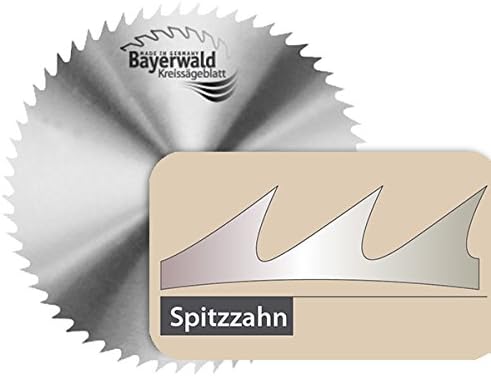 Bayer Forest CS Circular Saw Blade Diameter 450 mm – 12 mm – 30 mm Pointed Gear (80 Teeth/Easy, Finer Paper Sheets Log &amp; Wood Materials for Table Saws – Format and Tilt Circular Saws