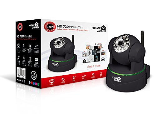 HomeGuard WIP710, Pan & Tilt 720p Wireless Indoor Camera