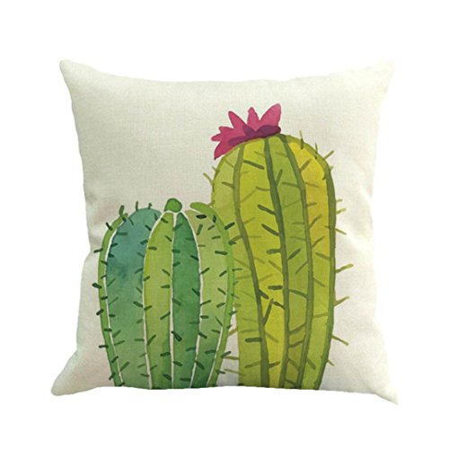 Ubabamama European Style Home Decor 45x45cm Cotton Linen Cushion