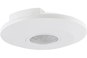 ChiliTec cBM-détecteur de mouvement "flat" 360° 230 v, 1-2000W, 6 m convient, lED-blanc