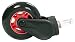 Produktbild Akracing Rollerblade Rollen rot -5 Stück