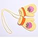 Moolecole Cute Cartoon Gloves Baby Boys Girls Toddler Children Kids Magic Mitten Gloves with Ropes Yellow