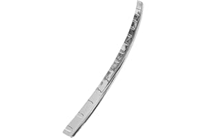 ‎RECAMBO Ladekantenschutz Edelstahl CHROM kompatibel für AUDI A3 8V SPORTBACK ab 2013 | mit Abkantung | premium Qualität von RECAMBO