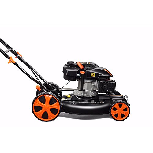 FUXTEC Benzin Rasenmäher FX-RM20SA60 Profi Mulchmäher mit 51 cm und Selbstantrieb leistungsstarker 200 cc Motor Motormäher Mulchen - 7