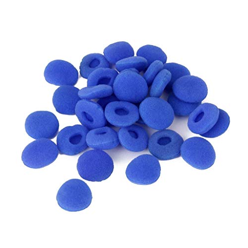 Preisvergleich Produktbild Schaumstoff-Ohrpolster für Airpods Kopfhörer, Blau, 30 Stück