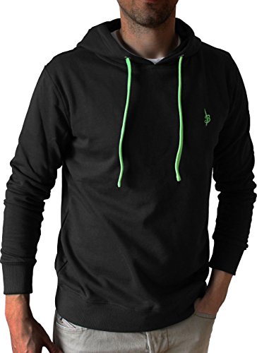 Preisvergleich Produktbild BANQERT Hoodie "Fulley", Herren Sweatshirt Pullover, Schwarz, S