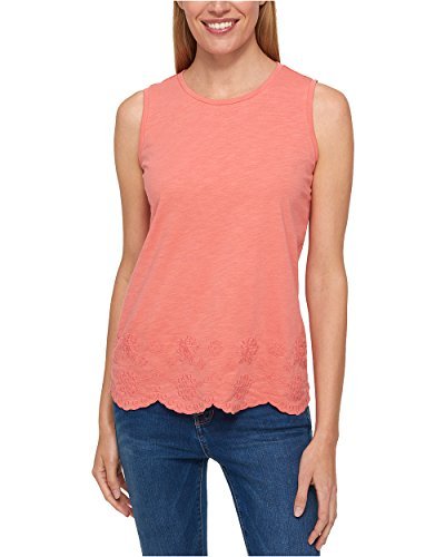 Preisvergleich Produktbild Tommy Hilfiger Women's Embroidered Tank Top (Carnation, Large)